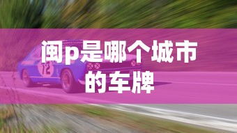 闽p是哪个城市的车牌  第1张