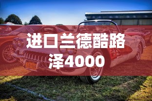 进口兰德酷路泽4000  第1张