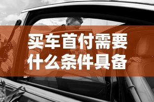 买车首付需要什么条件具备  第1张