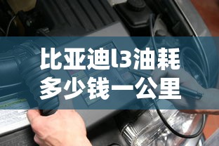 比亚迪l3油耗多少钱一公里  第1张
