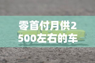零首付月供2500左右的车能买吗  第1张