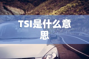 TSI是什么意思  第1张