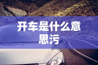 开车是什么意思污  第1张