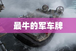 最牛的军车牌  第1张