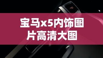 宝马x5内饰图片高清大图  第1张