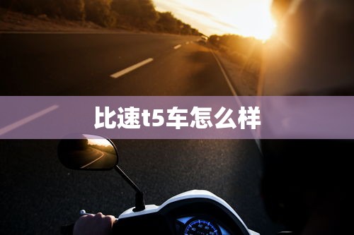 比速t5车怎么样  第1张