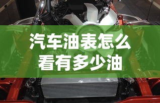 汽车油表怎么看有多少油  第1张
