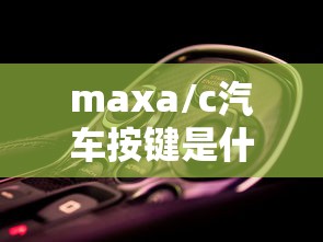 maxa/c汽车按键是什么意思  第1张