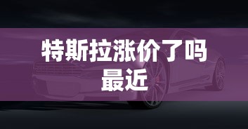 特斯拉涨价了吗最近  第1张