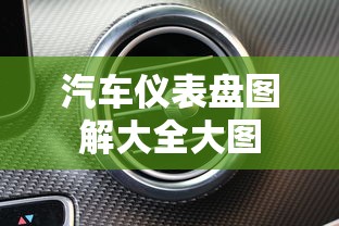 汽车仪表盘图解大全大图  第1张