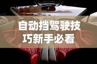 自动挡驾驶技巧新手必看  第1张
