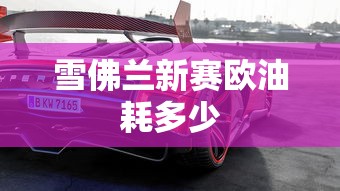 雪佛兰新赛欧油耗多少  第1张