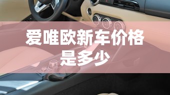爱唯欧新车价格是多少  第1张