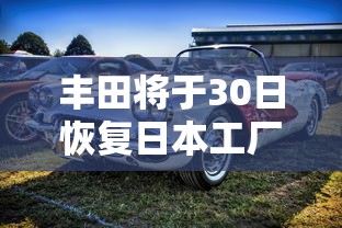 丰田将于30日恢复日本工厂生产  第1张