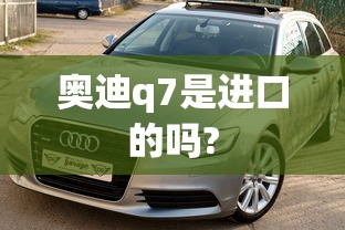 奥迪q7是进口的吗?  第1张