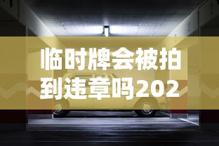 临时牌会被拍到违章吗2021  第1张