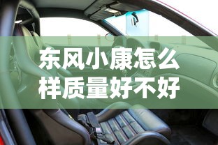 东风小康怎么样质量好不好  第1张