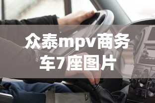 众泰mpv商务车7座图片  第1张