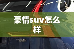 豪情suv怎么样  第1张