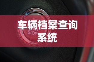 车辆档案查询系统  第1张