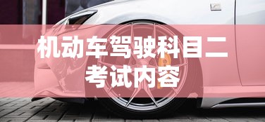 机动车驾驶科目二考试内容  第1张