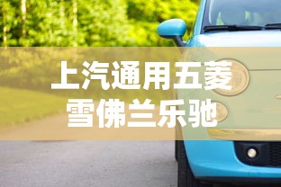 上汽通用五菱雪佛兰乐驰  第1张
