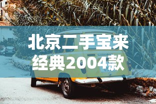 北京二手宝来经典2004款  第1张