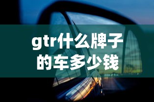 gtr什么牌子的车多少钱  第1张
