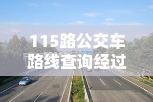 115路公交车路线查询经过站点  第1张