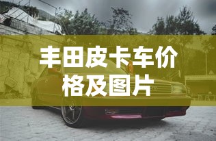 丰田皮卡车价格及图片  第1张