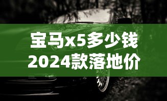 宝马x5多少钱2024款落地价  第1张