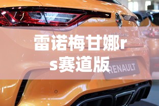 雷诺梅甘娜rs赛道版  第1张