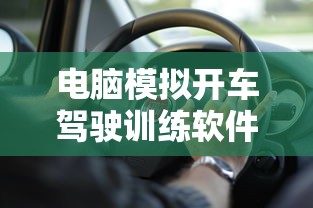 电脑模拟开车驾驶训练软件  第1张