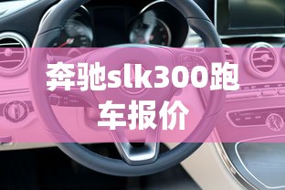 奔驰slk300跑车报价  第1张
