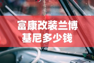 富康改装兰博基尼多少钱  第1张