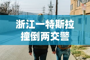 浙江一特斯拉撞倒两交警  第1张