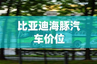 比亚迪海豚汽车价位  第1张
