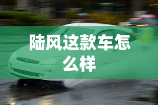 陆风这款车怎么样  第1张