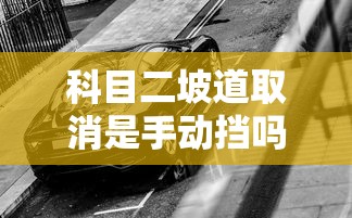 科目二坡道取消是手动挡吗  第1张
