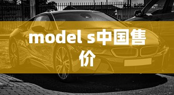 model s中国售价  第1张