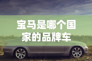 宝马是哪个国家的品牌车  第1张