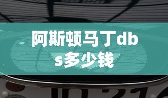 阿斯顿马丁dbs多少钱  第1张