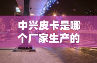 中兴皮卡是哪个厂家生产的  第1张