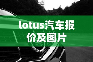lotus汽车报价及图片  第1张