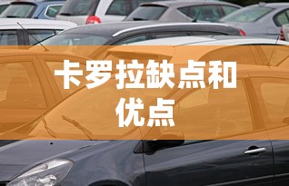 卡罗拉缺点和优点  第1张