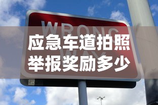 应急车道拍照举报奖励多少钱  第1张