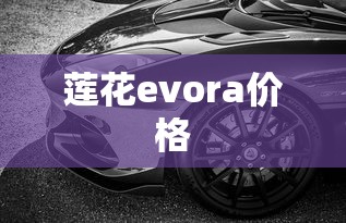莲花evora价格  第1张