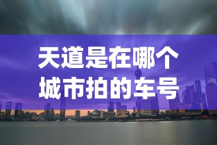 天道是在哪个城市拍的车号是鲁y  第1张