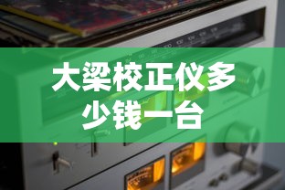 大梁校正仪多少钱一台  第1张