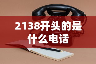 2138开头的是什么电话  第1张